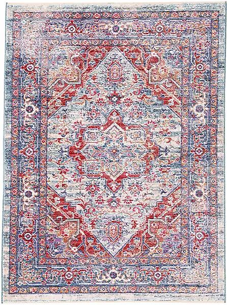 carpetfine Teppich »Phoenix«, rechteckig, 6 mm Höhe, Vintage Orient Look, m günstig online kaufen