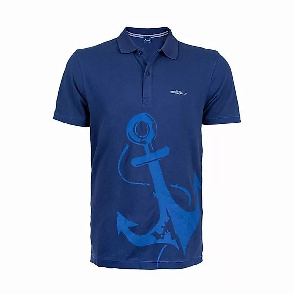 ANEMOSS T-Shirt Anemoss Marine Collection blaues Marine Herren Poloshirt, S günstig online kaufen