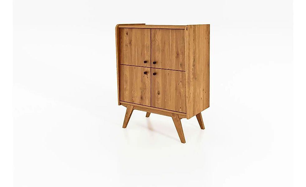 Highboard  Hugo ¦ holzfarben ¦ Maße (cm): B: 80 H: 105 Kommoden & Sideboard günstig online kaufen