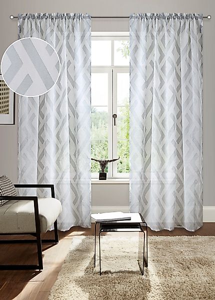 Bruno Banani Gardine Lynn, Stangendurchzug (1 günstig online kaufen