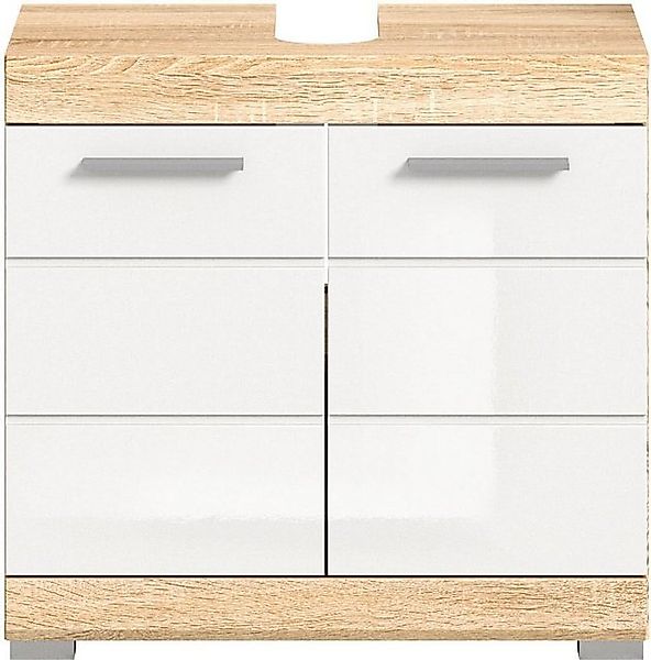 INOSIGN Waschbeckenunterschrank Siena, Breite 60cm, 2 Tür, 2 Fächer, mit Si günstig online kaufen