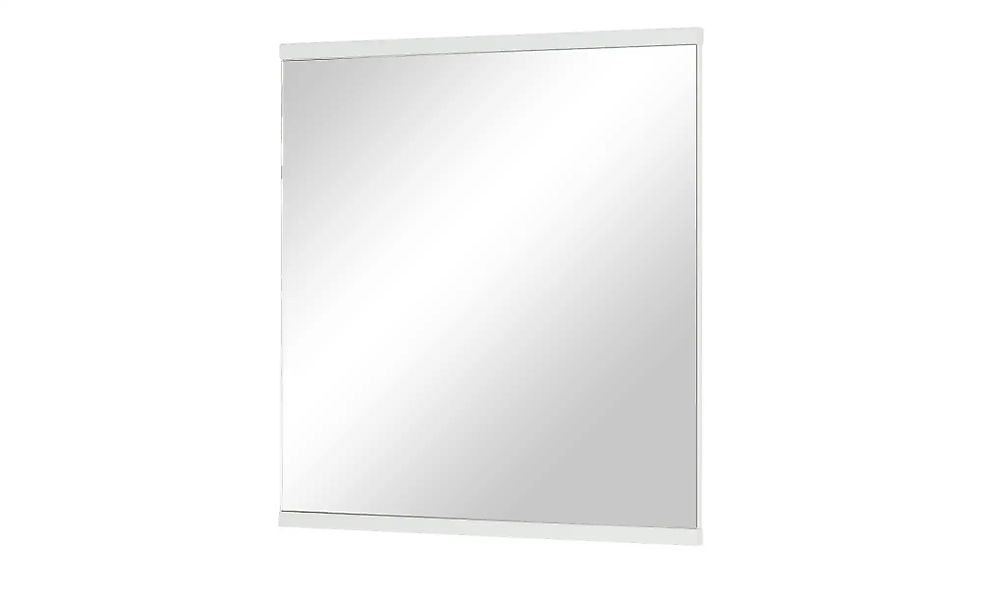 Spiegel 70 x 75 cm Linea ¦ weiß ¦ Glas,Aluminium,Holzwerkstoff ¦ Maße (cm): günstig online kaufen