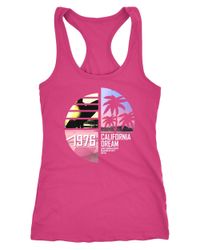 Neverless Tanktop Damen Tank-Top California Surfing günstig online kaufen