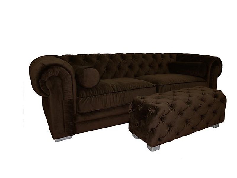 Xlmoebel Sofa Chesterfield-Sofa Polster Designer Couchen Sofas Garnitur Cou günstig online kaufen