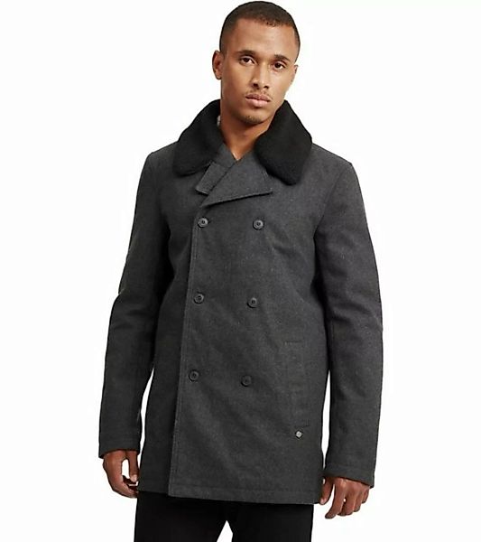 !Solid Wintermantel SOLID Herren Woll-Mantel Business-Jacke Regular Fit Pin günstig online kaufen