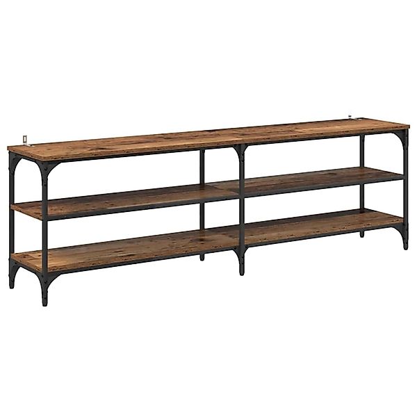 vidaXL TV-Schrank Altholz 160 x 30 x 50 cm Verbundholz und Eisen 881288 günstig online kaufen