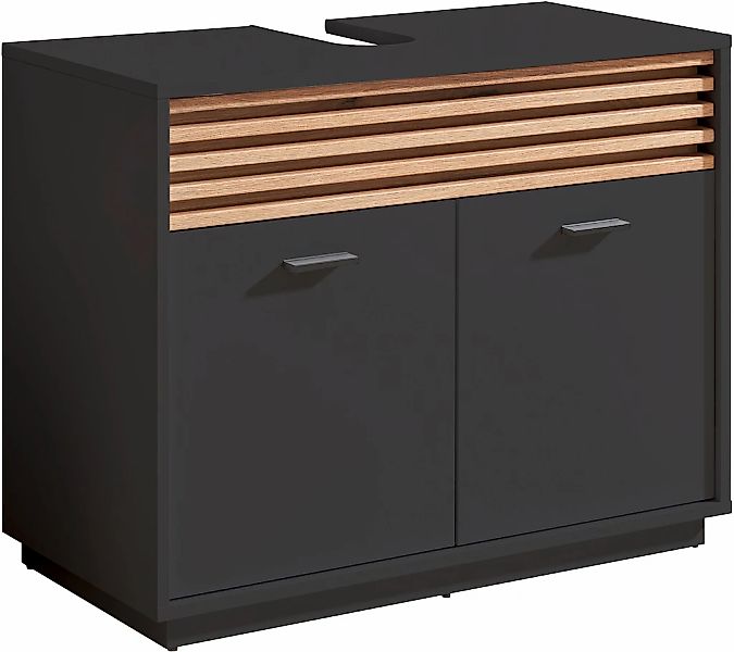 BASIC by Balculina Waschbeckenunterschrank "Liguria B/H/T 80x64x40 cm" 1 St günstig online kaufen