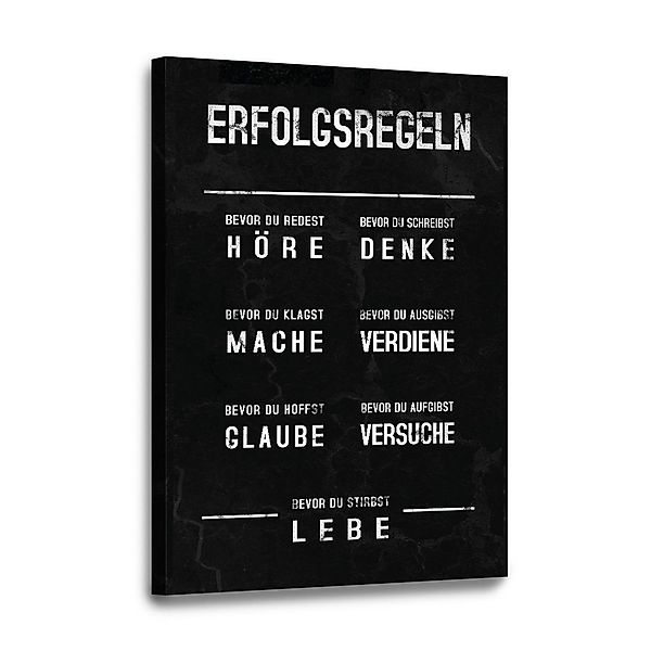 Hustling Sharks Leinwandbild Motivationsbild als Leinwandbild günstig online kaufen