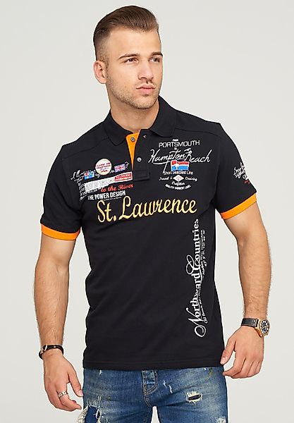 behype Poloshirt "LANAY", mit sportiver Stickerei günstig online kaufen