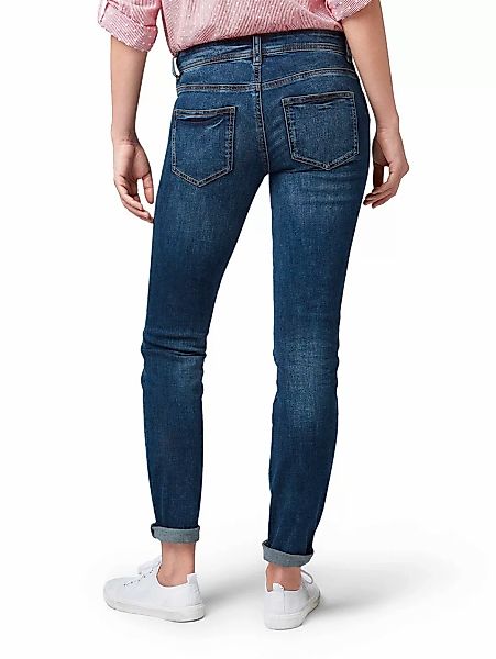 Tom Tailor Damen Jeans Alexa Straight - Straight Fit - Blau - Mid Stone Was günstig online kaufen