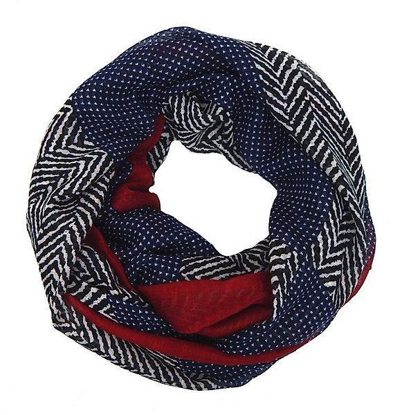 Ella Jonte Loop, mit modernem Rauten-Muster und stylishem Color-Blocking günstig online kaufen