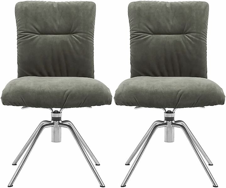 Musterring Polsterstuhl "Helmond 6600", (Set), 2 St., Polyester, Gestell Ed günstig online kaufen