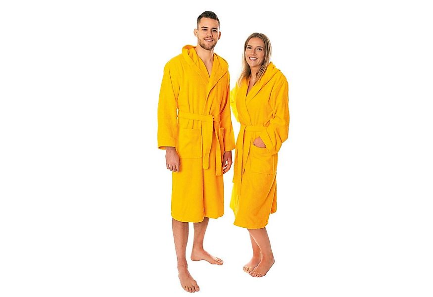 Lavea Bademantel Mexico, Lang, Premium Morgenmantel aus 100% Baumwolle, mit günstig online kaufen