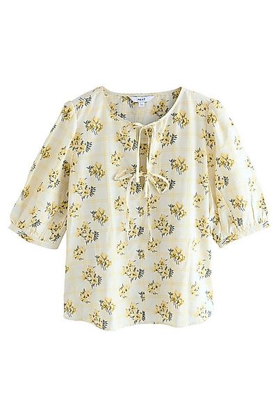 Next Blusenshirt Schluppenbluse mit 3/4-Ärmel (1-tlg) günstig online kaufen