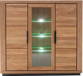MCA living Highboard "Greno Highboard" 1 Stk. tlg. durchgehende Lamelle günstig online kaufen