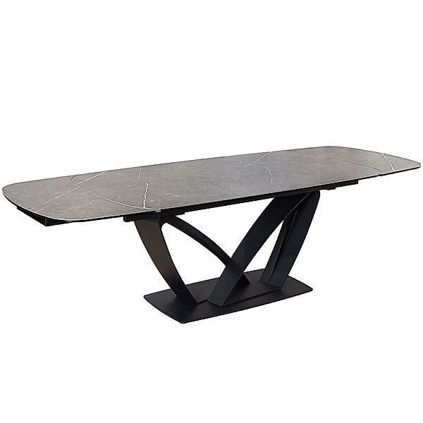 riess-ambiente Esstisch PAPILLON 180-260cm graphit / günstig online kaufen