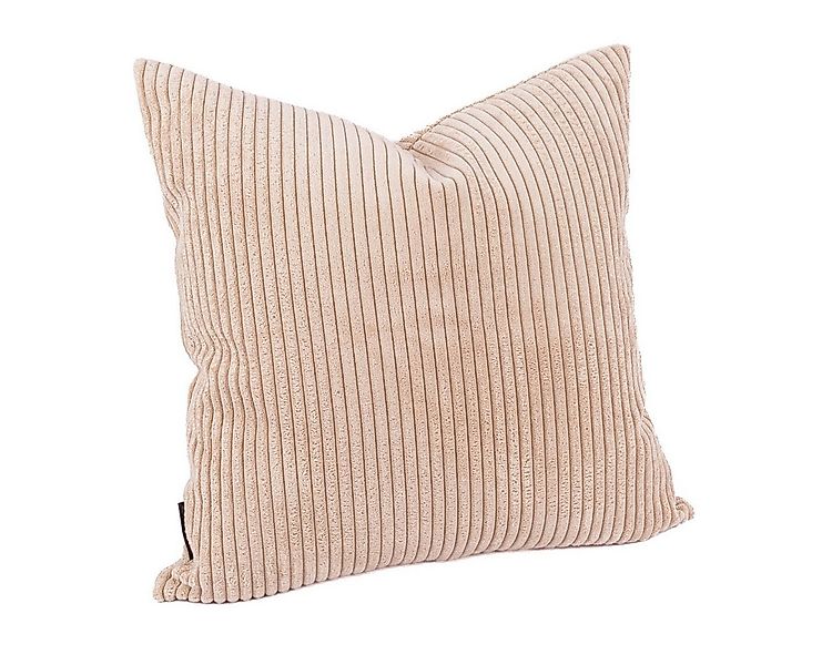 SCHÖNER LEBEN. Fellkissen Kissenhülle Breitcord Baby Rib beige div. Größen günstig online kaufen