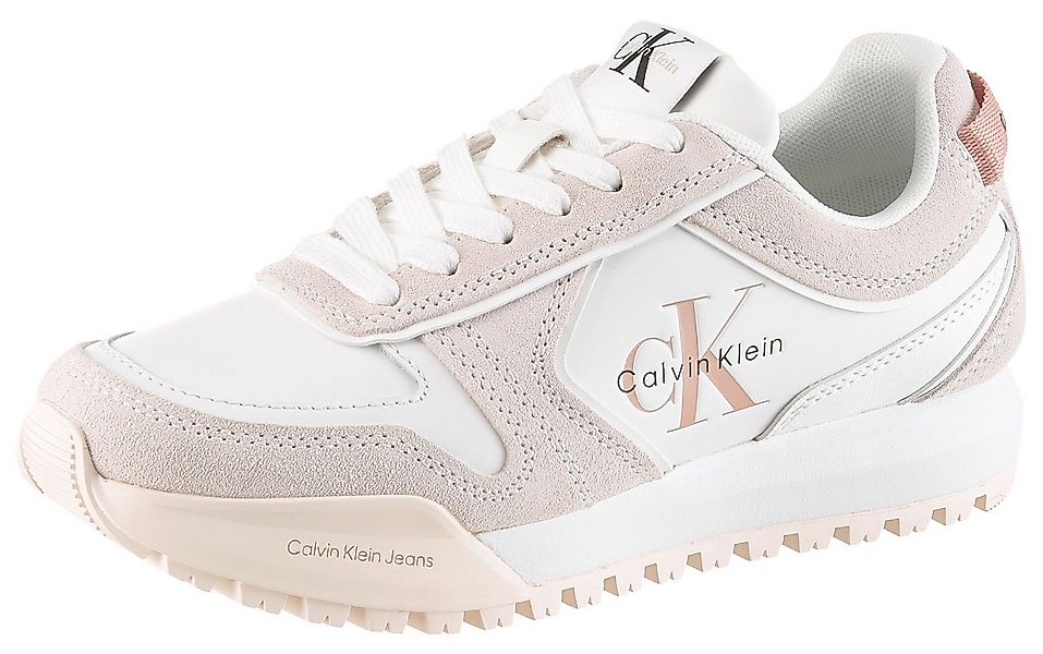 Calvin Klein Jeans TOOTHY RUNNER LACEUP MIX Keilsneaker Schnürschuh, Halbsc günstig online kaufen
