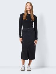 Noisy may Jeansrock "NMKATH NW SLIT MIDI SKIRT VI478BL NOOS" günstig online kaufen
