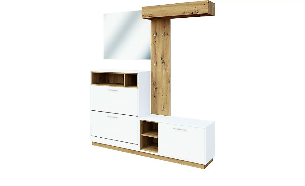 Kompaktgarderobe  Maclino ¦ Maße (cm): B: 177 H: 195 T: 32.0 Garderoben & K günstig online kaufen