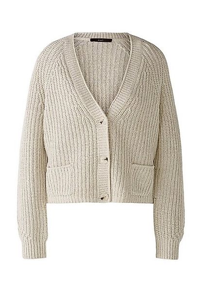 Oui Strickjacke LAFONYA Strickjacke Baumwollmischung günstig online kaufen