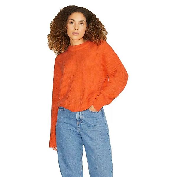 Jjxx Ember Fluffy Rundhalsausschnitt Sweater XL Red Orange günstig online kaufen