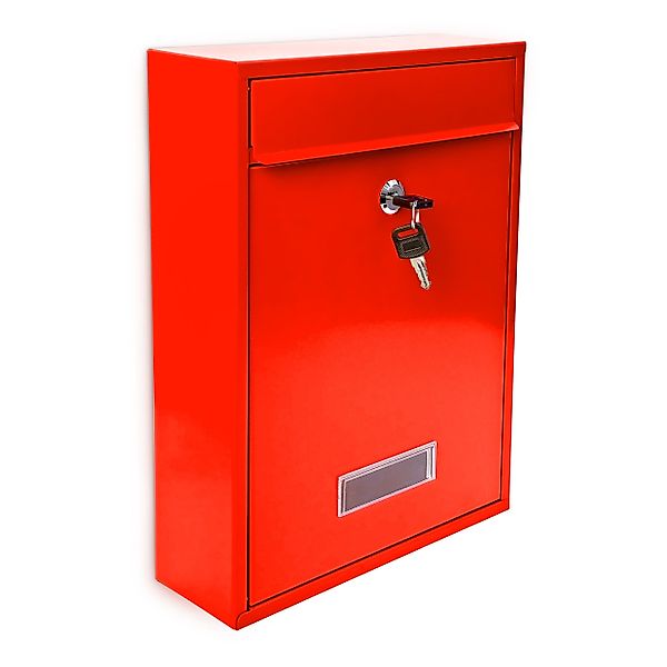 relaxdays Aufbewahrungsbox Briefkasten Design 35 cm günstig online kaufen