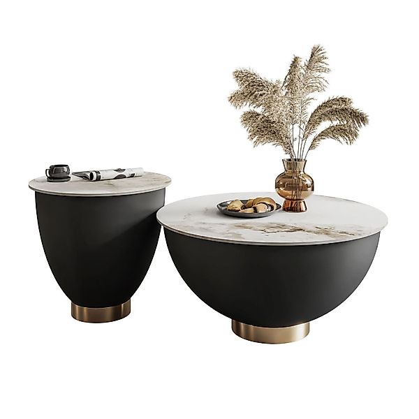 Lookway Couchtisch ESTELLE 2in1 Set Modern günstig online kaufen