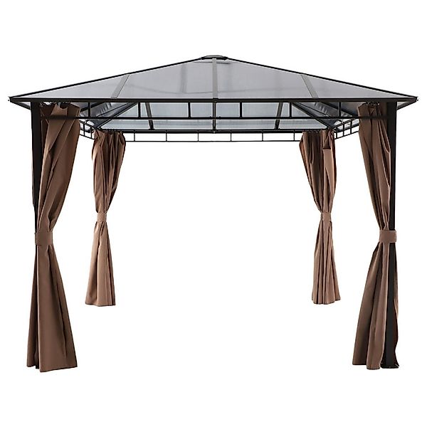 Pavillon POCOline grau Stahl B/H/L: ca. 300x270x300 cm günstig online kaufen