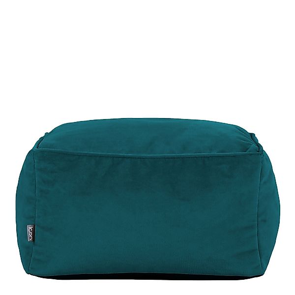 icon Pouf Sitzpouf aus Plüschsamt „Amara“ günstig online kaufen