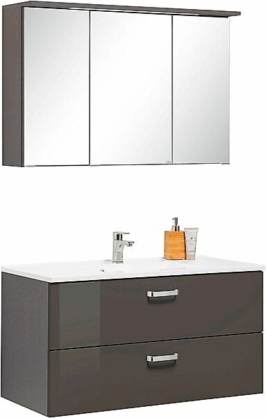 welltime Badmöbel-Set »Ravenna«, (2 St.), mit Soft-Close Funktion günstig online kaufen