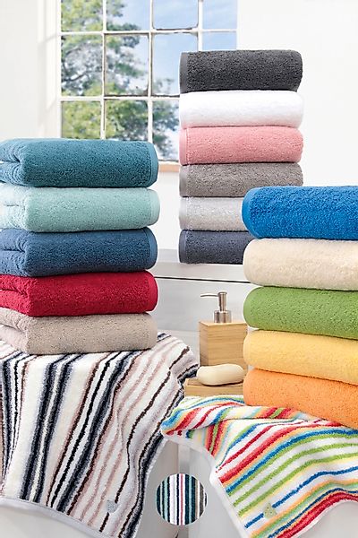 ROSS Gästehandtücher "Vita" Bestickung ROSS-Emblem günstig online kaufen