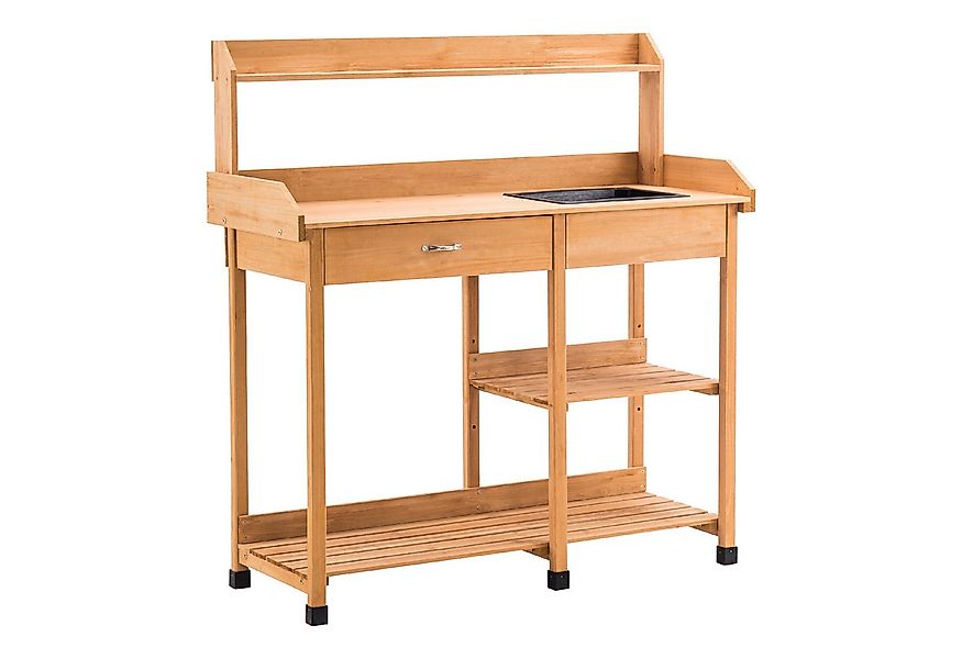 MCombo Pflanztisch MCombo Pflanztisch Gärtnertisch Blumentisch 0458, mit Wa günstig online kaufen