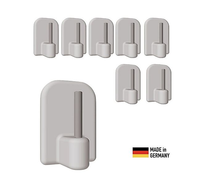 novumfix Gardinenhaken Klebehaken weiß selbstklebend (8 Stck) für Scheibeng günstig online kaufen