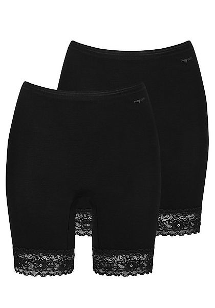 Mey Lange Unterhose Lights (2er Pack) mit Spitze, Taillensitz, flacher Bund günstig online kaufen