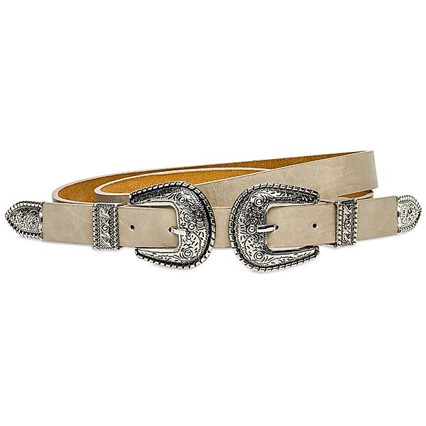 Caspar Taillengürtel GU316 stylischer Damen Westerngürtel günstig online kaufen