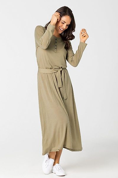 SUPER.NATURAL Sweatkleid Merino Kleid W ANTWERPEN günstig online kaufen