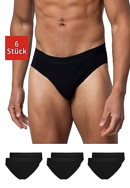 SNOCKS Slip Herrenslips Kurze Enge Männer Unterhosen (6-St) aus Bio-Baumwol günstig online kaufen