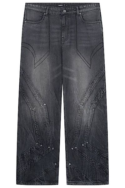 Favela Relax-fit-Jeans FAVELA Herren Baggy Jeans Heavy Cutline black wave w günstig online kaufen