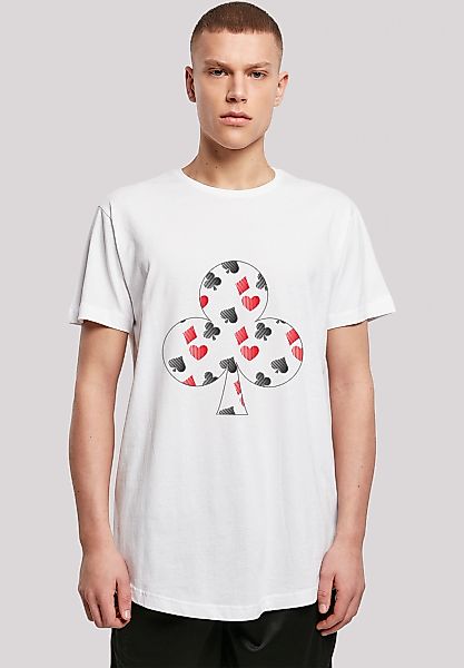 F4NT4STIC T-Shirt "Kartenspiel Kreuz Herz Karo Pik Poker" Print günstig online kaufen