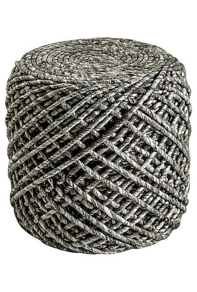 40x40 Teppich Pouf Royal 888 von Obsession taupe günstig online kaufen