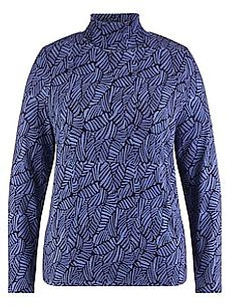 Shirt Stehkragen Emilia Lay blau günstig online kaufen
