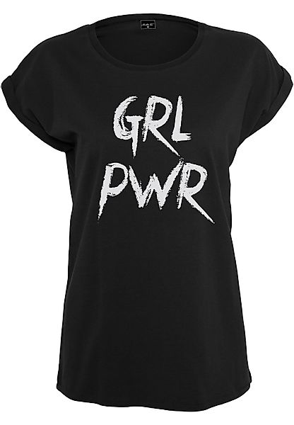 MisterTee T-Shirt "MisterTee Damen Ladies GRL PWR Tee" 1 Stk. günstig online kaufen