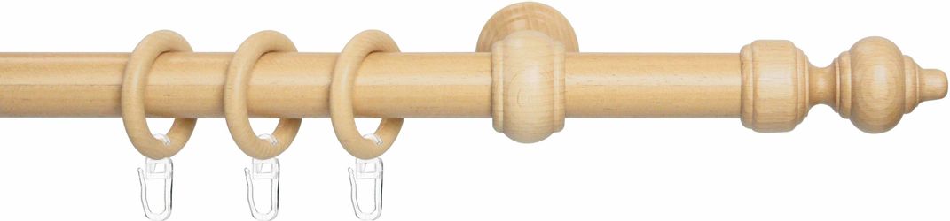 Good Life Gardinenstange "Trend" Ø 28 mm 1 läufig-läufig Fixmaß günstig online kaufen