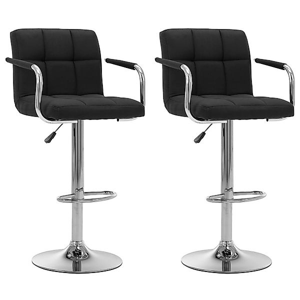 vidaXL Barhocker Barhocker 2 Stk. Schwarz günstig online kaufen