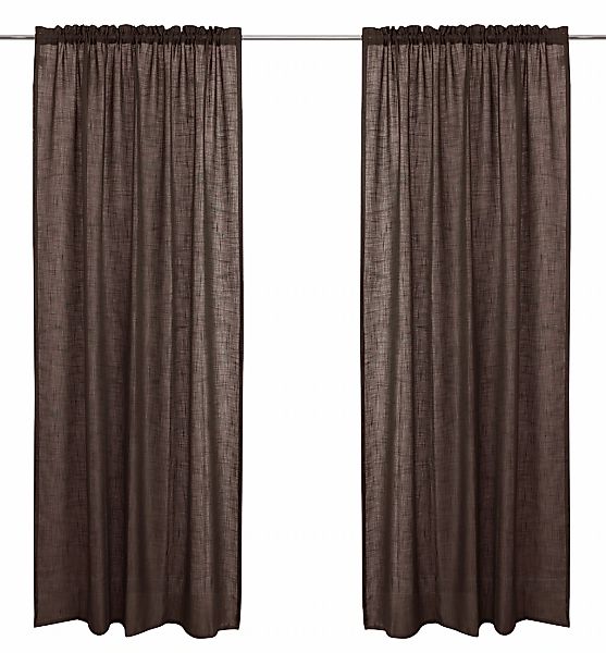 LeGer Home by Lena Gercke Gardine »Marusha«, (1 St.), 1 Schal, Leinenoptik, günstig online kaufen