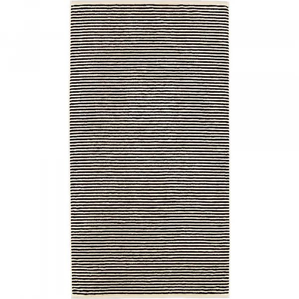 Cawö Handtücher Natural Streifen 6216 - Farbe: natur-schwarz - 39 - Duschtu günstig online kaufen