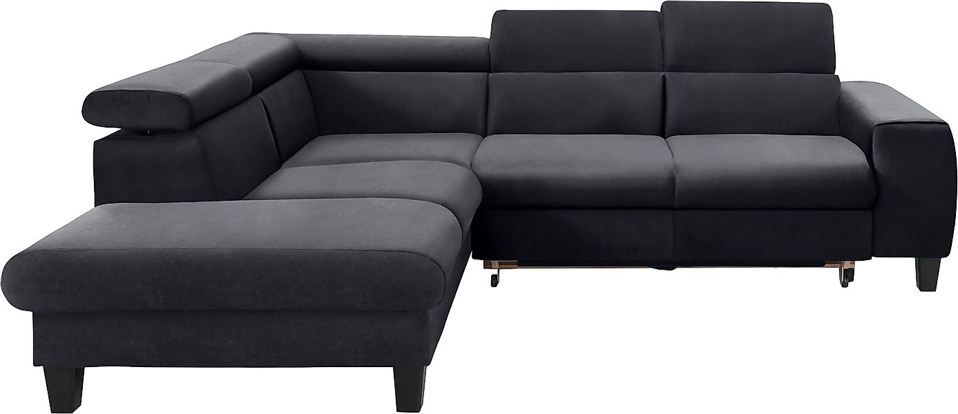 COTTA Ecksofa Morven L-Form mit Kopfteilverstellung, günstig online kaufen