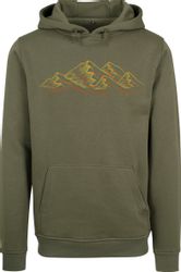 Baddery Kapuzenpullover Hoodie: "Alpen" - Kletter günstig online kaufen