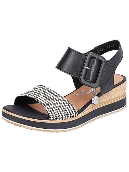 Remonte Sandalen Glattleder Keilsandalette günstig online kaufen